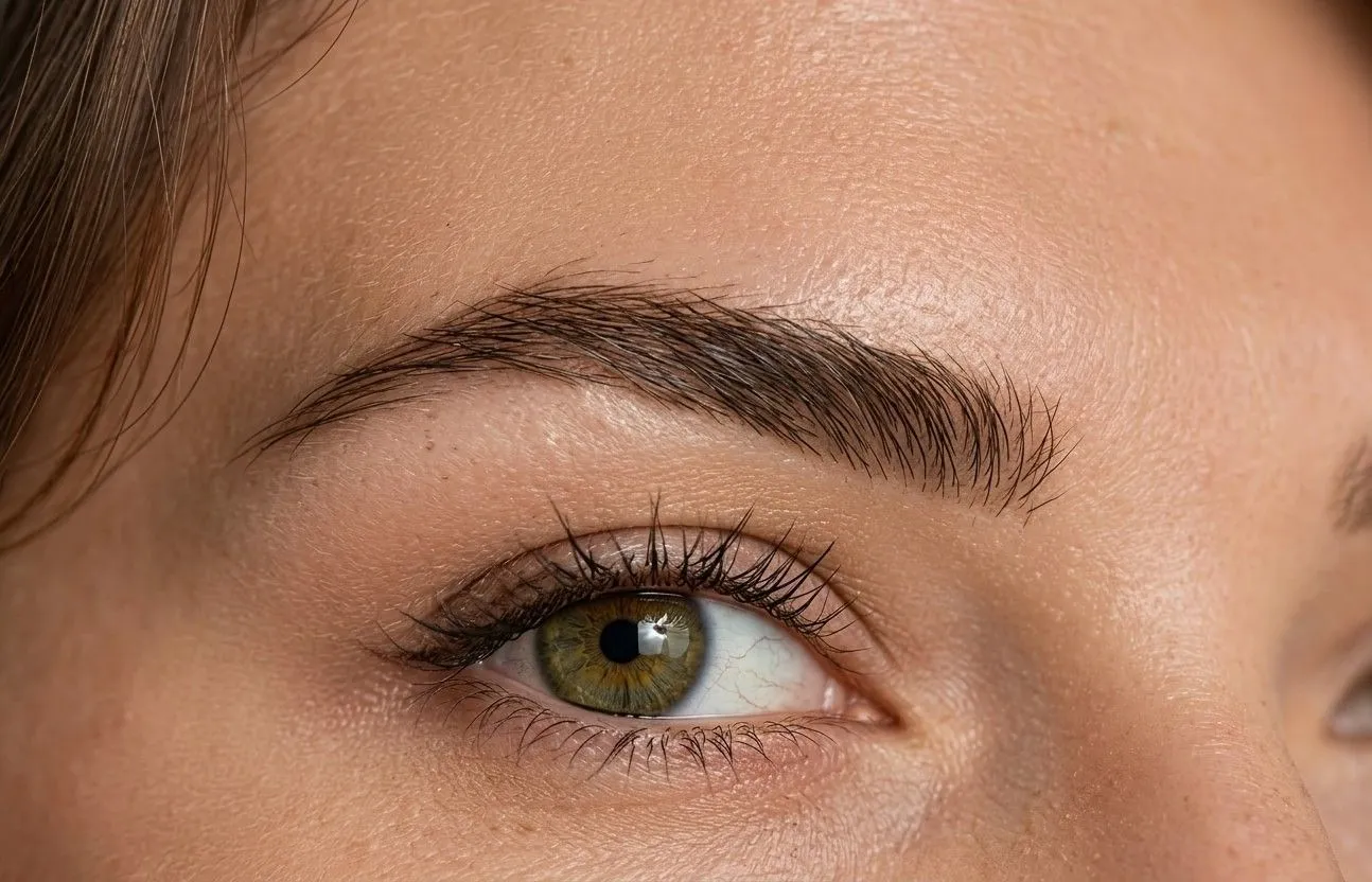 Regard naturel après un traitement de toxine botulique